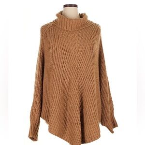 Torrid Turtleneck Poncho Sweater 1-2X